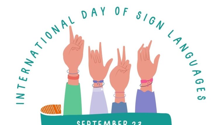 اليوم العالمي للغة الإشارة